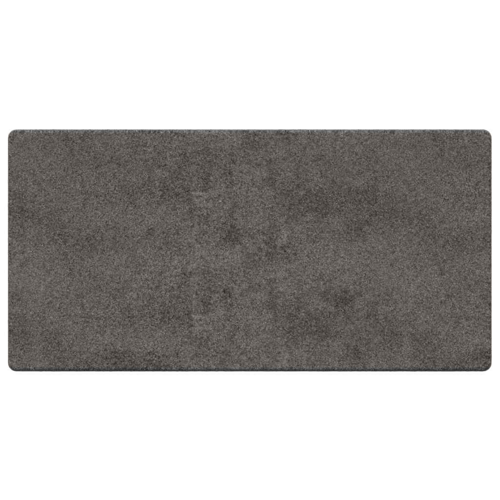 vidaXL Teppichläufer Grau 100 x 200 cm 100% Polypropylen Tuft