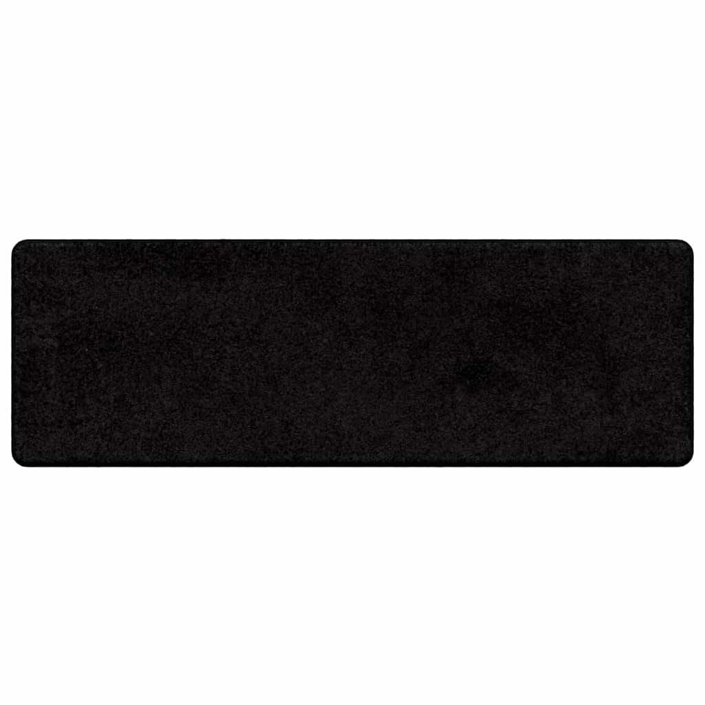 vidaXL Teppichläufer Schwarz 50 x 150 cm 100% Polypropylen Tuft