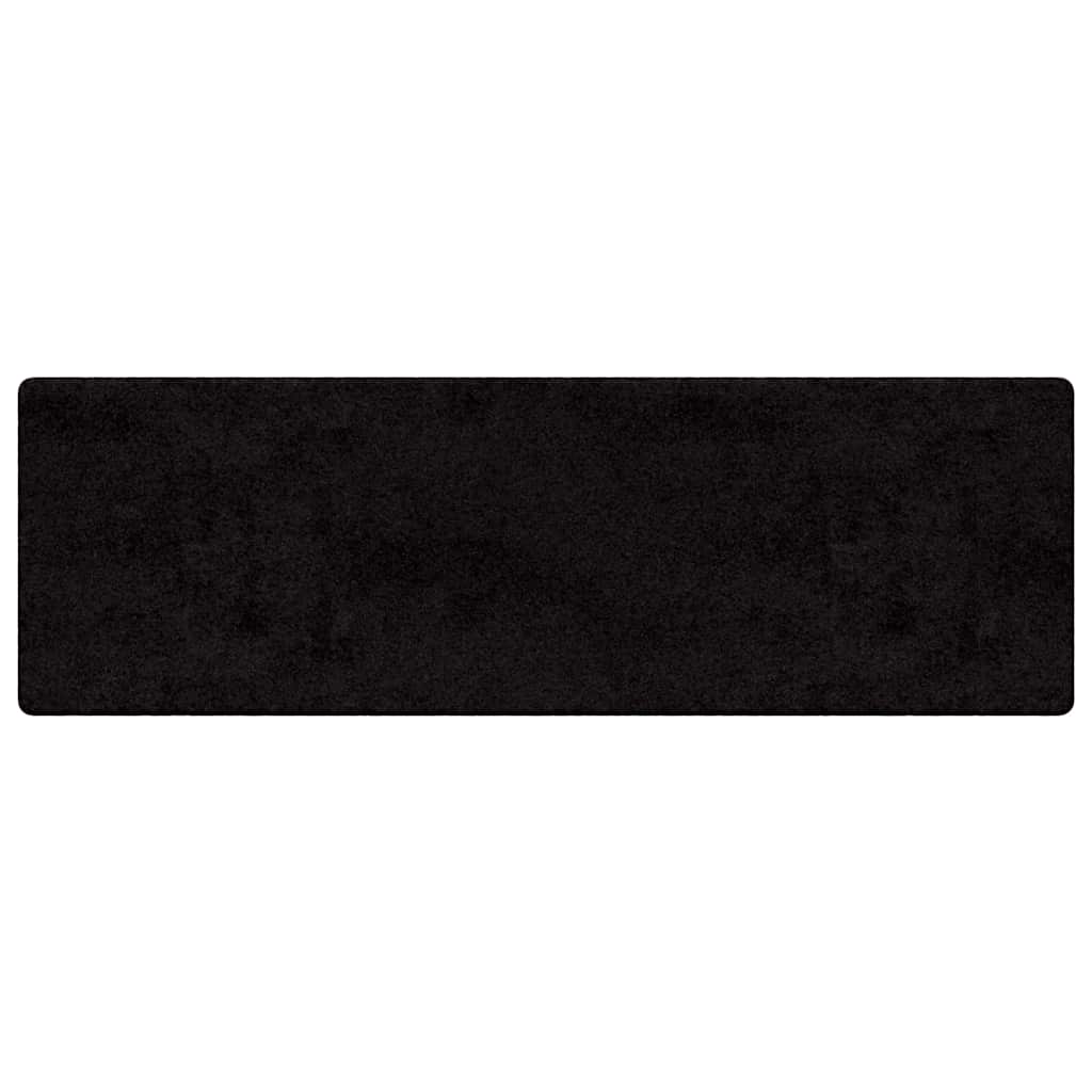 vidaXL Teppichläufer Schwarz 50 x 300 cm 100% Polypropylen Tuft