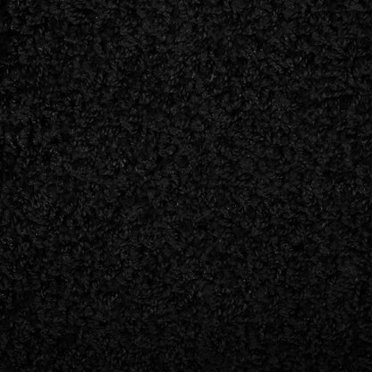 Teppichläufer Schwarz 80 x 200 cm 100% Polypropylen Tuft