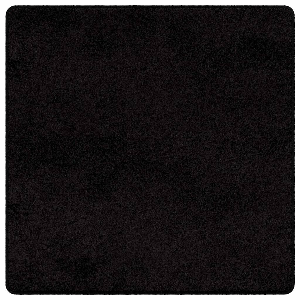 Teppichläufer Schwarz 100 x 100 cm 100% Polypropylen Tuft