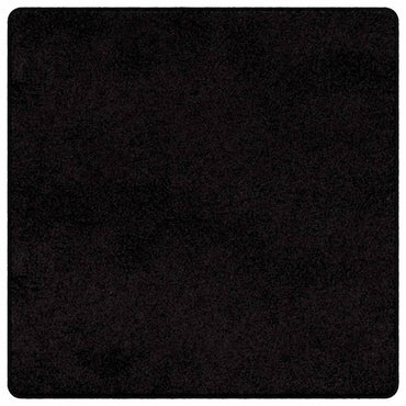 vidaXL Teppichläufer Schwarz 100 x 100 cm 100% Polypropylen Tuft