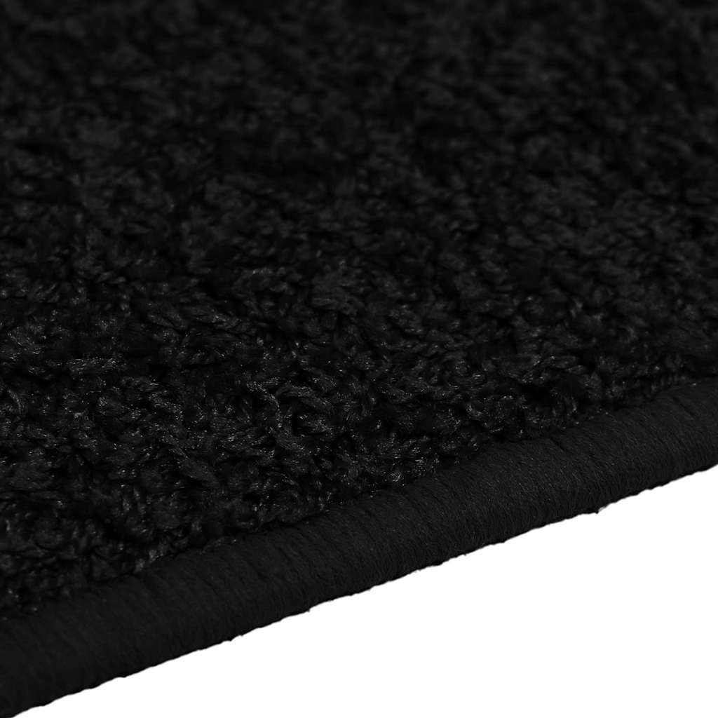 Teppichläufer Schwarz 100 x 300 cm 100% Polypropylen Tuft