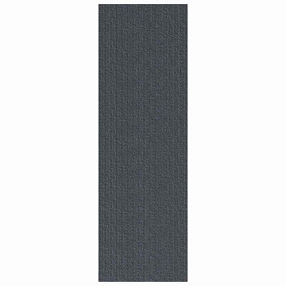 vidaXL Teppichläufer Grau 80 x 250 cm Stoff