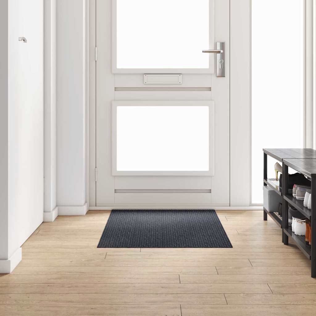 vidaXL Teppichläufer Anthrazit 80 x 150 cm Stoff