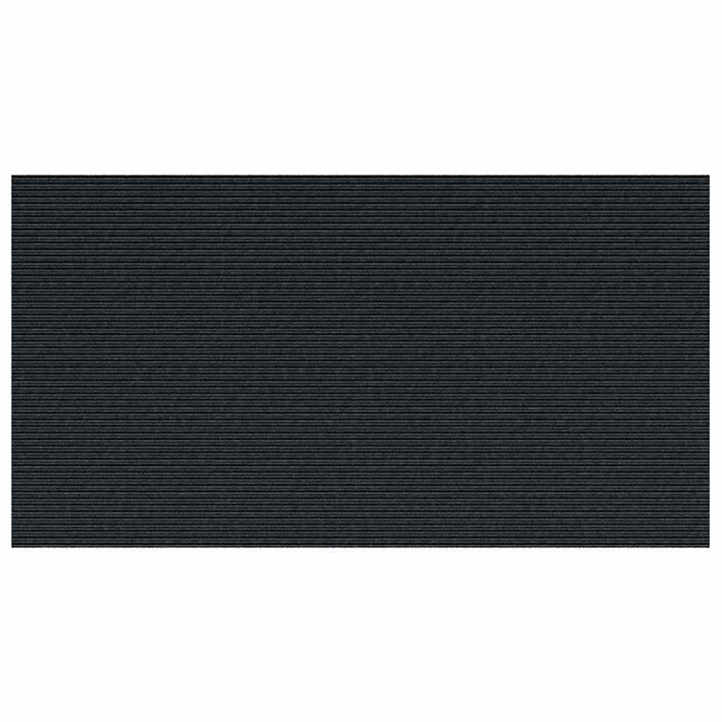 vidaXL Teppichläufer Anthrazit 80 x 150 cm Stoff