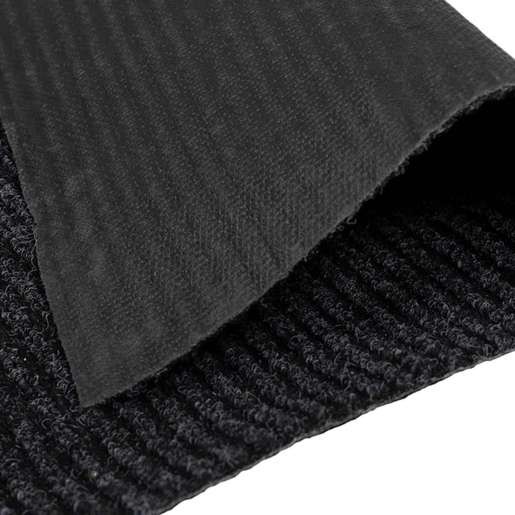 vidaXL Teppichläufer Anthrazit 80 x 400 cm Stoff