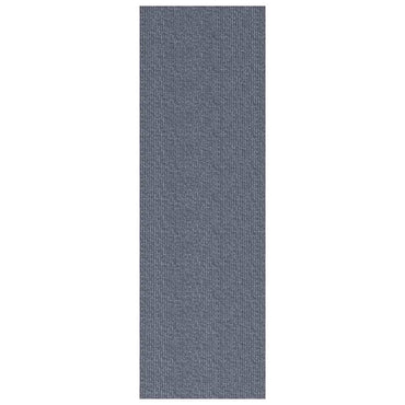 vidaXL Teppichläufer Hellgrau 80 x 400 cm Stoff
