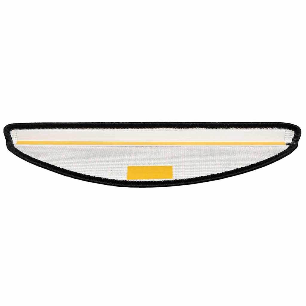 Selbstklebende Treppenschoner 15 pcs Anthrazit 56 x 17 x 3 cm