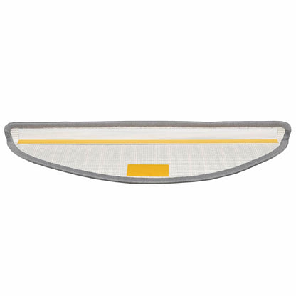 Selbstklebende Treppenschoner 15 pcs Grau 56 x 17 x 3 cm