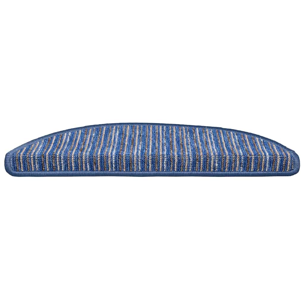 Selbstklebende Treppenschoner 15 pcs Blau 56 x 17 x 3 cm