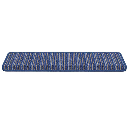 Selbstklebende Treppenschoner 15 pcs Blau 65 x 21 x 4 cm