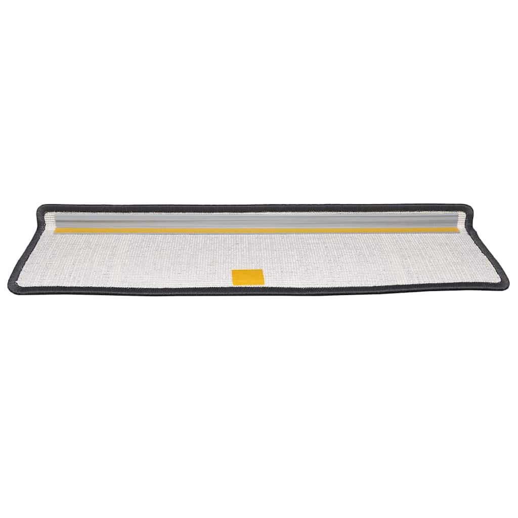 Selbstklebende Treppenschoner 15 pcs Anthrazit 65 x 21 x 4 cm