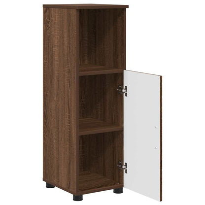 vidaXL Ensemble de meubles de salle de bain avec tiroirs 3 pcs Aspect chêne marron