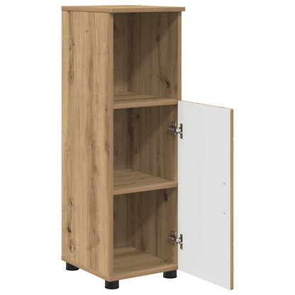 vidaXL Ensemble de meubles de salle de bain 3 pcs Chêne artisan contreplaqué et métal