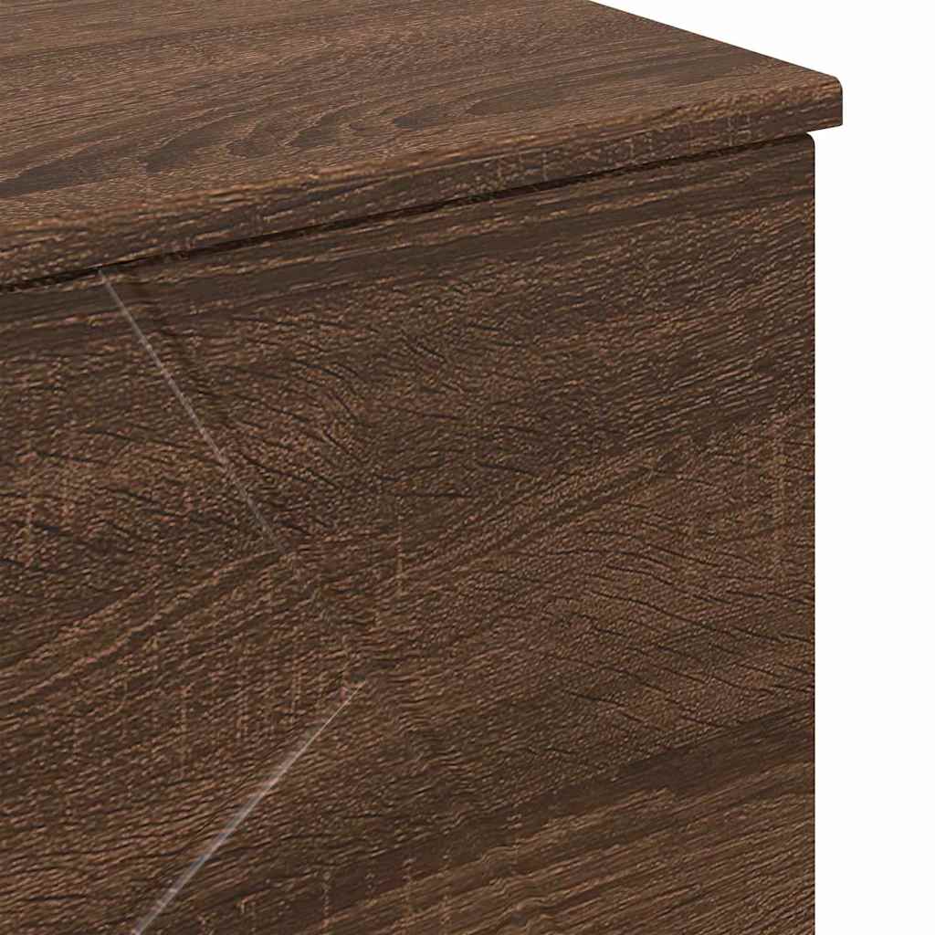 vidaXL Badezimmermöbel-Set mit Schubladen 3 pcs Braun Eichen-Optik