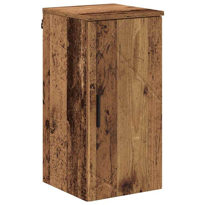 vidaXL Ensemble de meubles de salle de bain avec porte 5 pcs Bois de récupération contreplaqué et métal