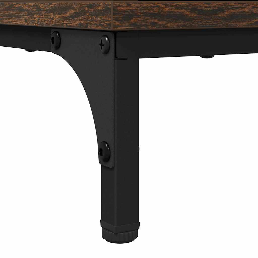 Badezimmermöbel-Set mit Schubladen 3 pcs Geräucherte Eiche