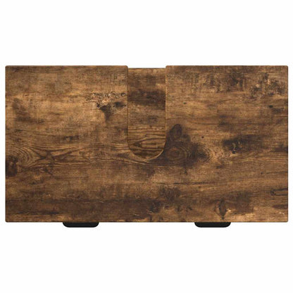 Badezimmermöbel-Set mit Schubladen 3 pcs Geräucherte Eiche