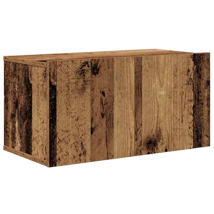 vidaXL Meuble TV mural 8 pcs bois d'ingénierie bois de récupération
