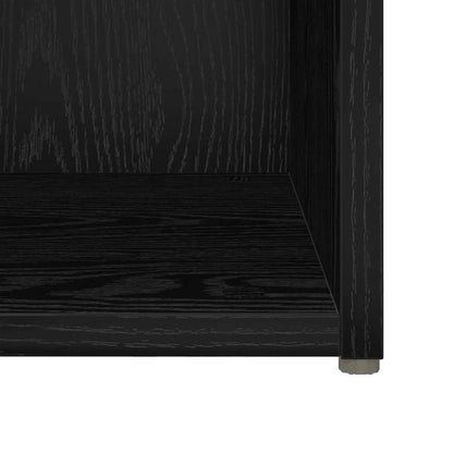 vidaXL TV-Schrankset 6 pcs Schwarz Eichen-Optik Holzwerkstoff