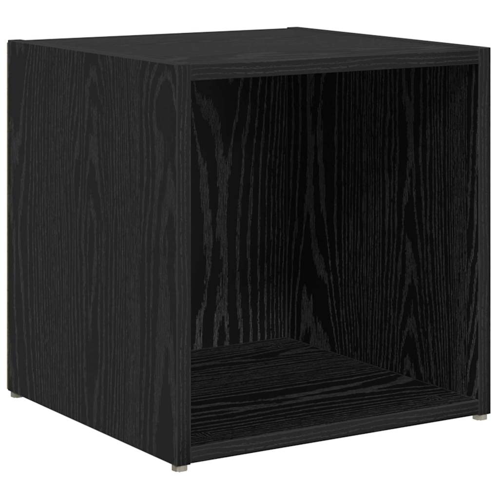 vidaXL TV-Schrankset 6 pcs Schwarz Eichen-Optik Holzwerkstoff
