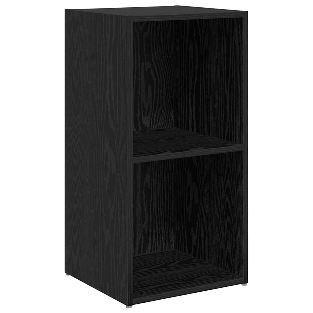 vidaXL TV-Schrankset 6 pcs Schwarz Eichen-Optik Holzwerkstoff