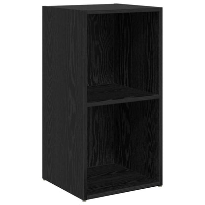 vidaXL TV-Schrankset 6 pcs Schwarz Eichen-Optik Holzwerkstoff