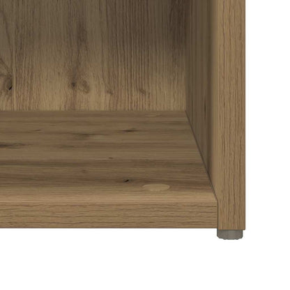 vidaXL TV-Schrankset Wandmontiert 6 pcs Artisan-Eiche Holzwerkstoff