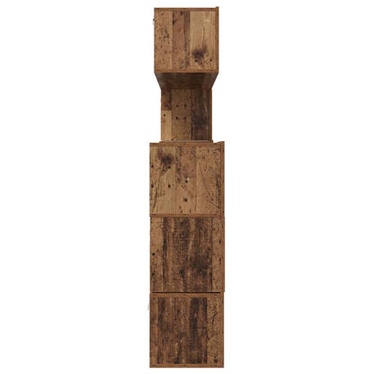 vidaXL Ensemble de meubles TV muraux 8 pcs Aggloméré en bois de récupération