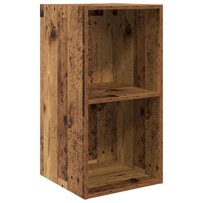 vidaXL TV-Schrankset Wandmontiert 4 pcs Altholz Holzwerkstoff