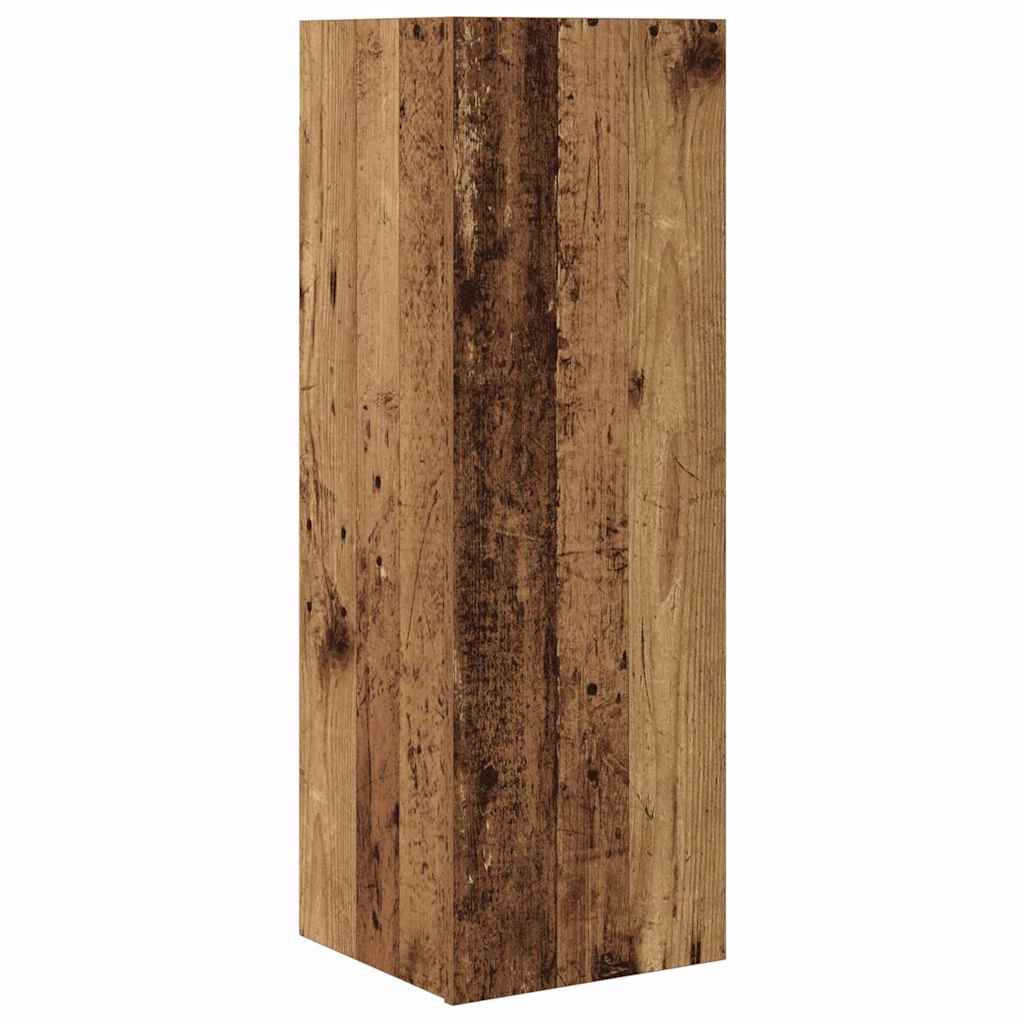 vidaXL Meuble TV mural 6 pcs Aggloméré effet vieux bois