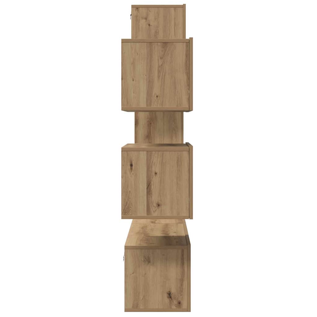 vidaXL Meuble TV mural 6 pcs Chêne artisan Bois d'ingénierie