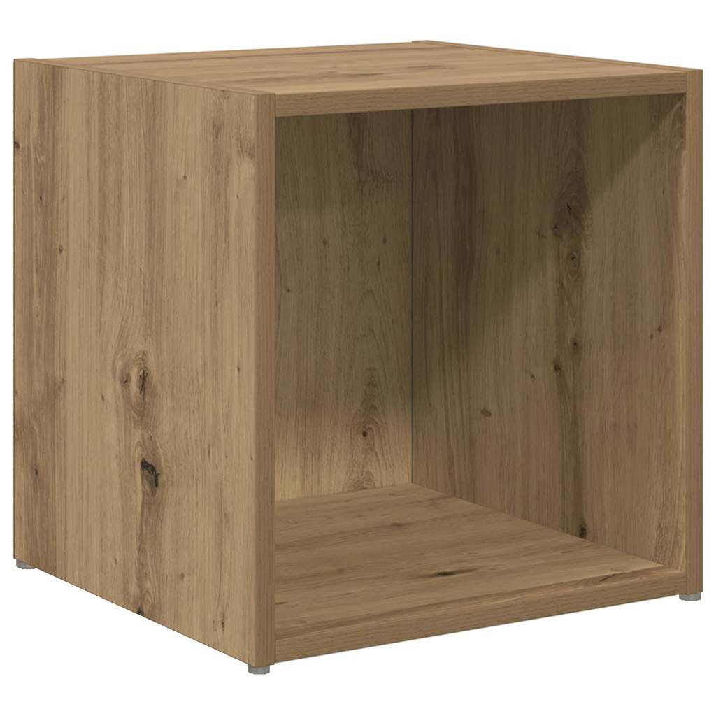 vidaXL TV-Schrank Set Wandmontiert 8 pcs Artisan-Eiche Holzwerkstoff