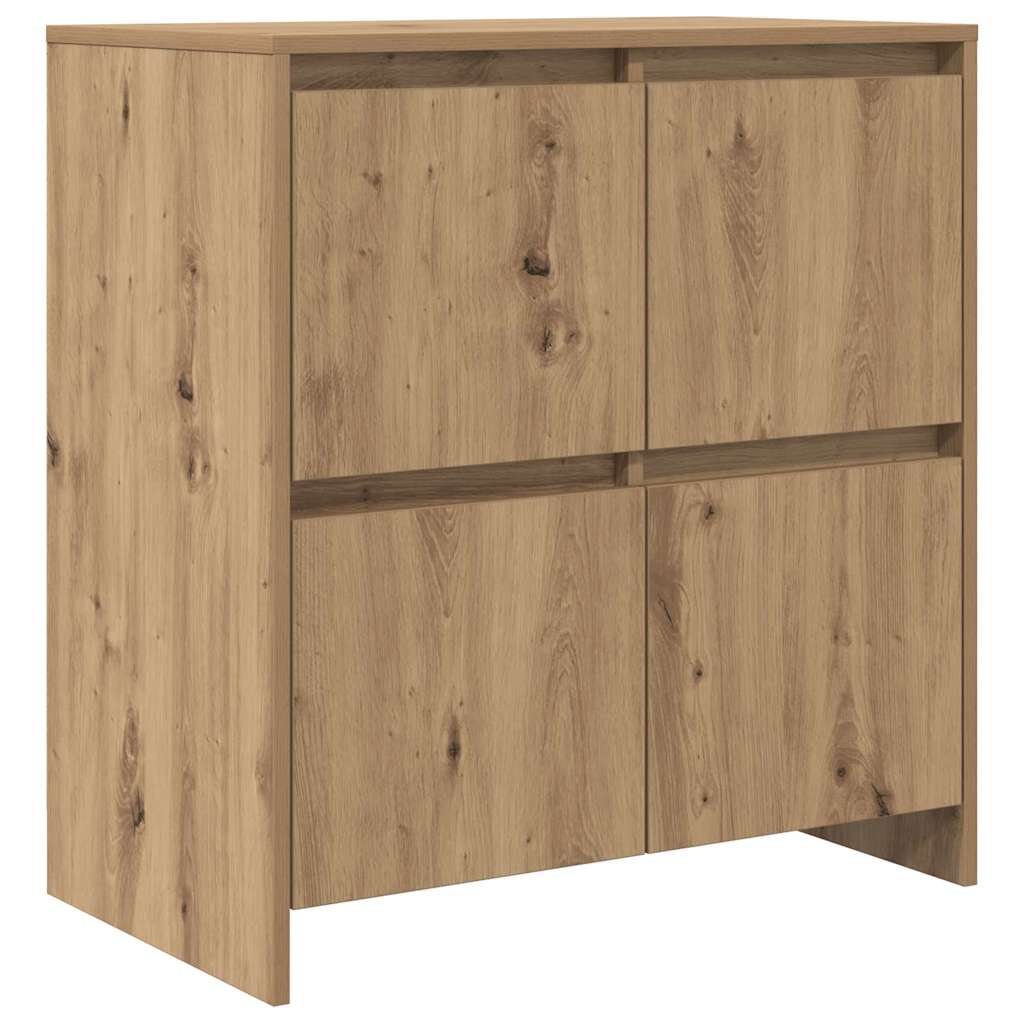 Sideboard 2 pcs Artisan-Eiche 70 x 41 x 75 cm Holzwerkstoff
