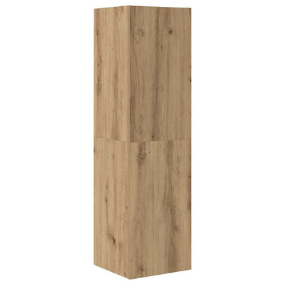 vidaXL TV-Schrankset mit Schubladen 4 pcs Artisan-Eiche Holzwerkstoff