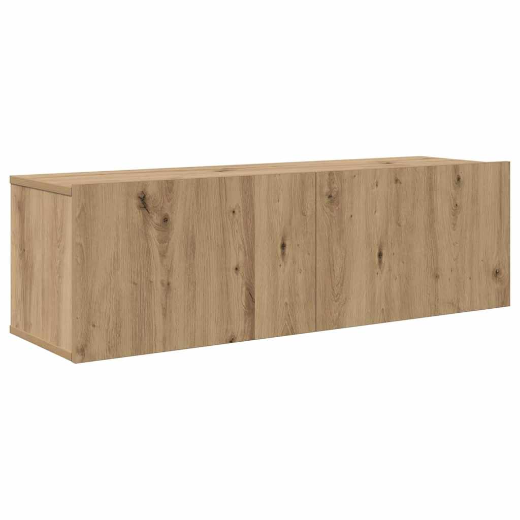 vidaXL TV-Schrankset mit Schubladen 4 pcs Artisan-Eiche Holzwerkstoff