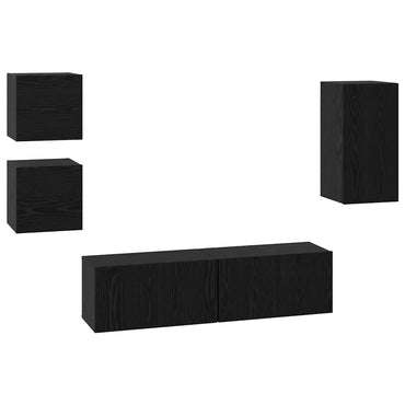 vidaXL TV-Schrankset 5 pcs 160 x 30 x 30,5 cm Holzwerkstoff