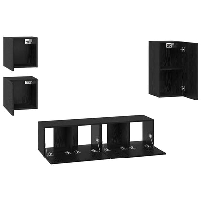 vidaXL TV-Schrankset 5 pcs 160 x 30 x 30,5 cm Holzwerkstoff