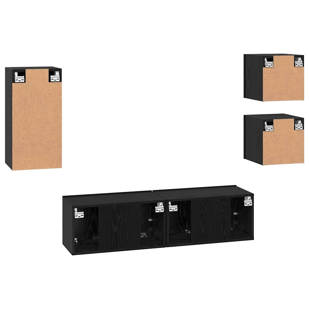 vidaXL TV-Schrankset 5 pcs 160 x 30 x 30,5 cm Holzwerkstoff