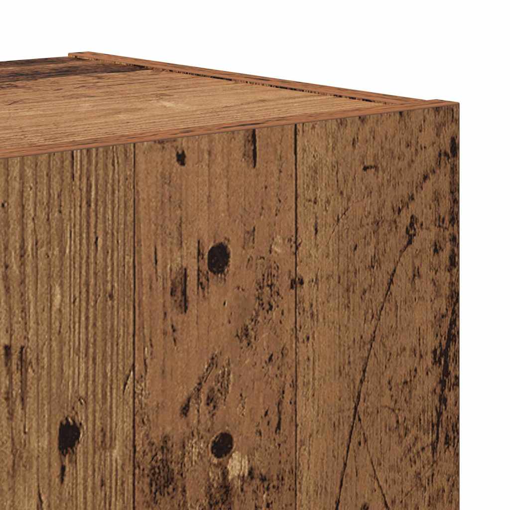 vidaXL Meubles TV muraux 4 pcs Bois de récupération reconstitué