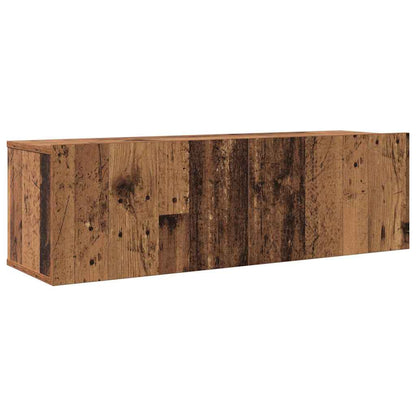 vidaXL Meubles TV muraux 4 pcs Bois de récupération reconstitué