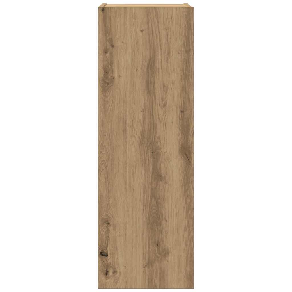 vidaXL Meubles TV Muraux 4 pcs Chêne Artisan Aggloméré