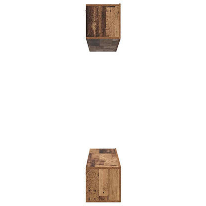 vidaXL Ensemble de meubles TV muraux 5 pcs Bois recyclé, bois d'ingénierie