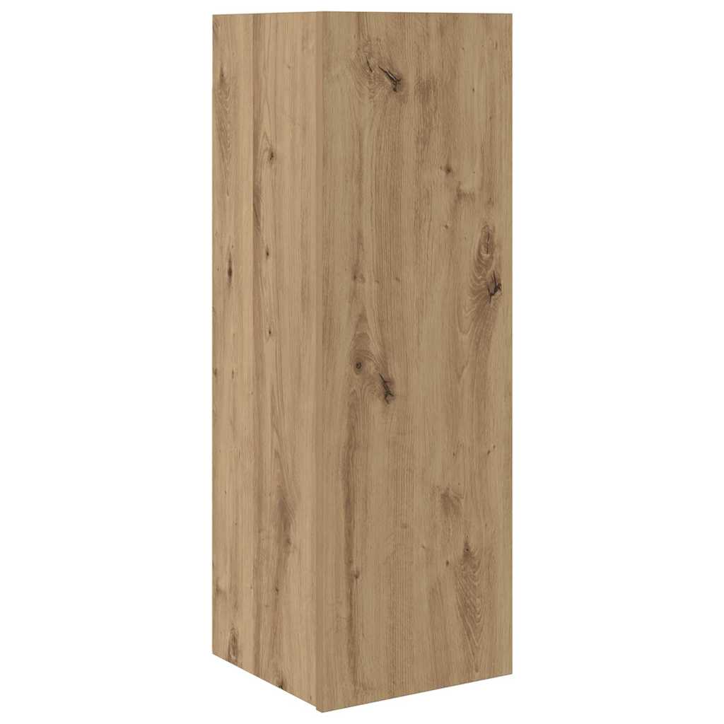 vidaXL Meuble TV mural 4 pcs Chêne artisanat Bois d'ingénierie