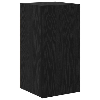 vidaXL Ensemble de meubles TV 6 pcs Noir aspect chêne Aggloméré