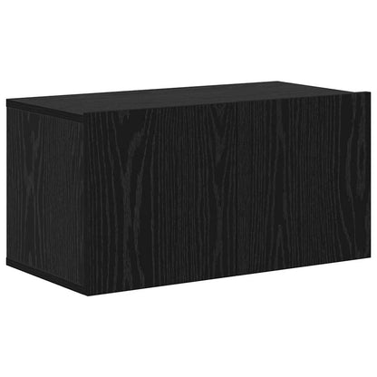 vidaXL Ensemble de Meubles TV 6 pcs Noir aspect Chêne Bois d'ingénierie