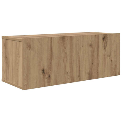 vidaXL Meuble TV mural 6 pcs Chêne artisanal Bois d'ingénierie