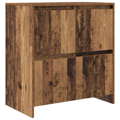 Sideboards 2 pcs Altholz 70 x 41 x 75 cm Holzwerkstoff