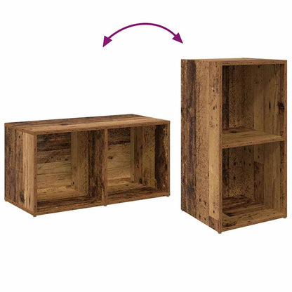 vidaXL TV-Schrankset 2 pcs Altholz 72 x 35 x 36,5 cm Holzwerkstoff